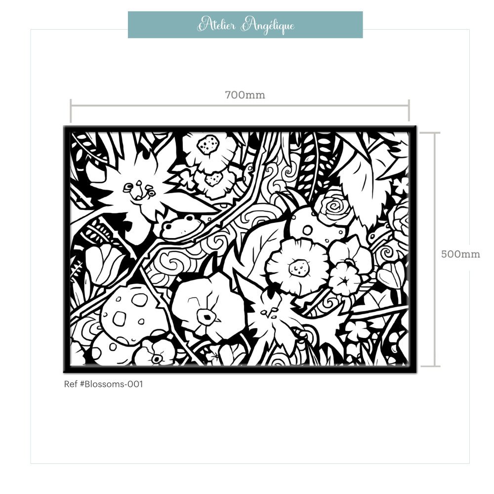 NATUREZA Blossoms-001 Art Print - Image 3