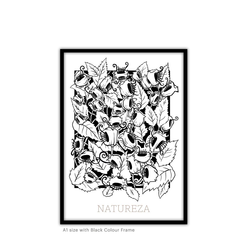 NATUREZA Floral Line Art #Blossoms-004 - Image 2