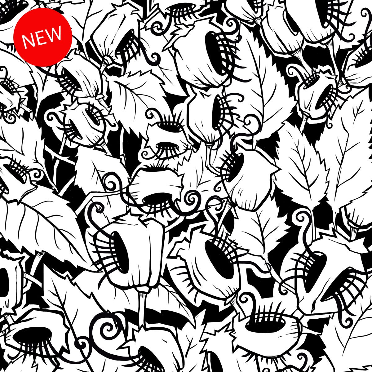 NATUREZA Floral Line Art #Blossoms-004