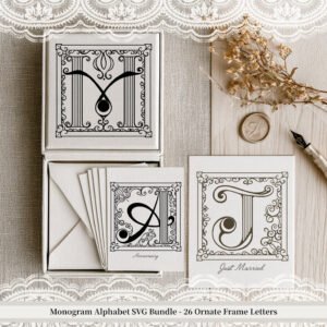 Monogram Alphabet Bundle